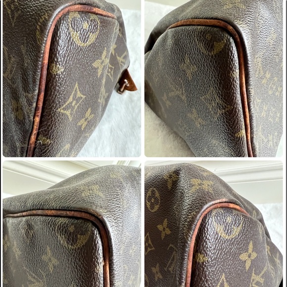 Authentic Louis Vuitton Speedy 30 Vintage (Fair Condition) - Picture 11 of 15